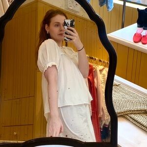 Doen Frances Blouse in Salt Size M